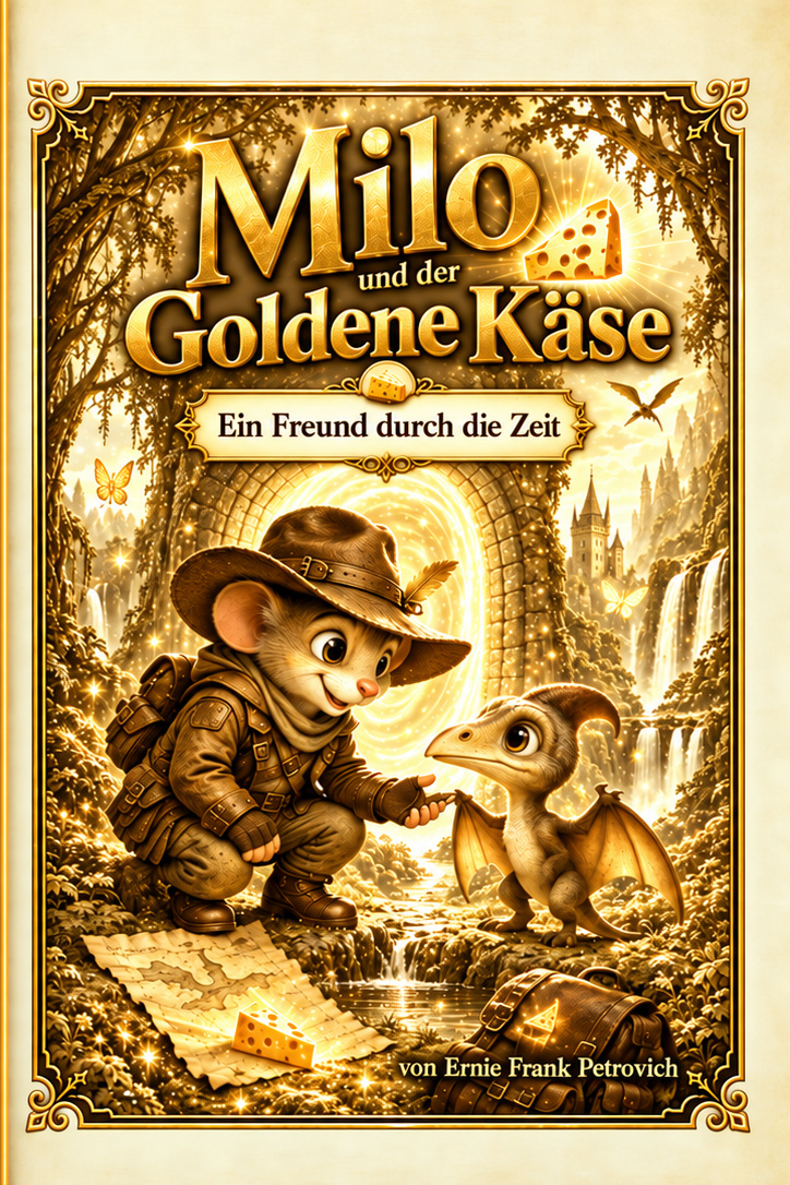 Cover von Milo und der Goldene Käse: Ein Freund durch die Zeit